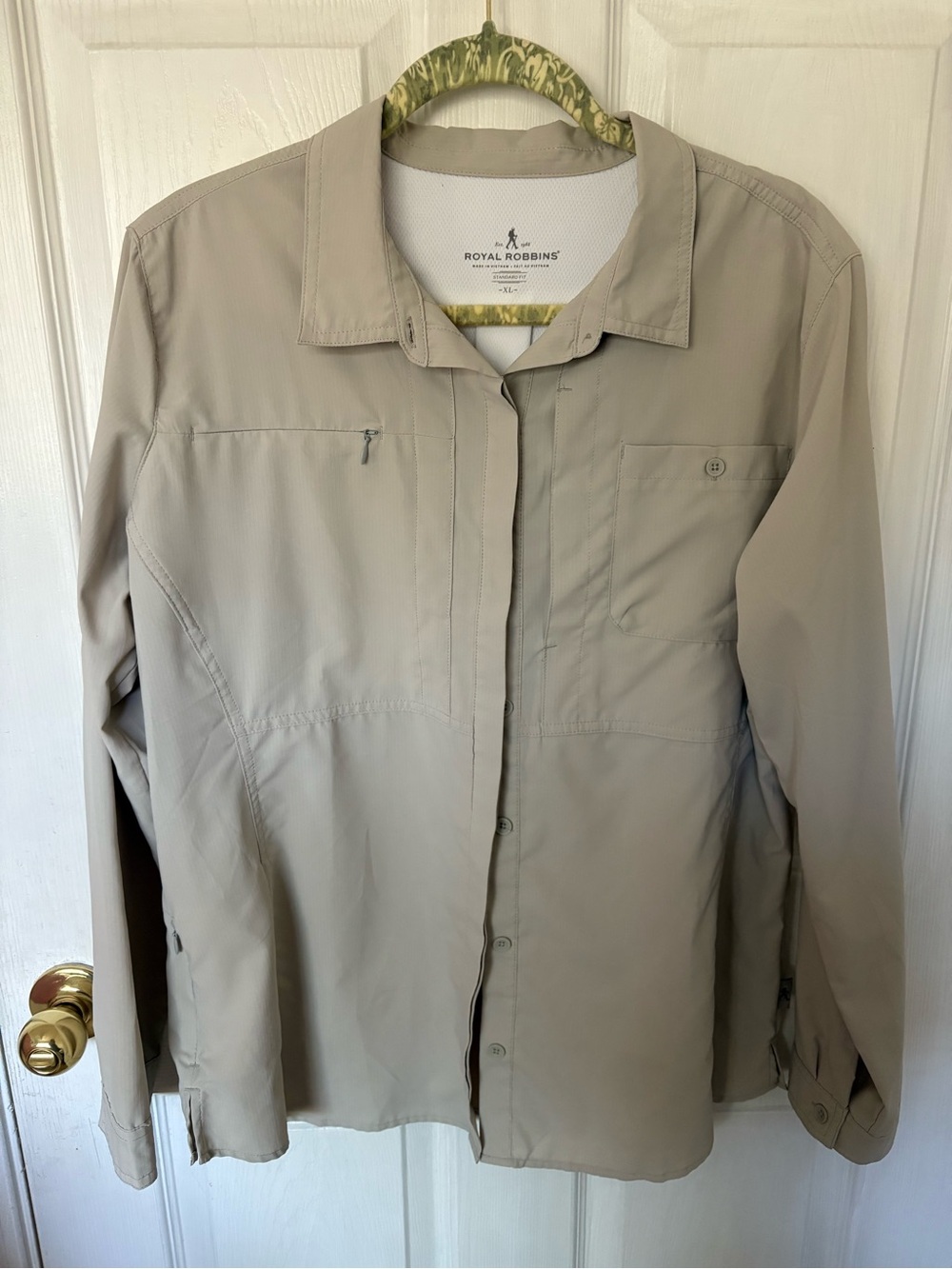 Royal Robbins Women's Sandstone Beige Utility Jacket